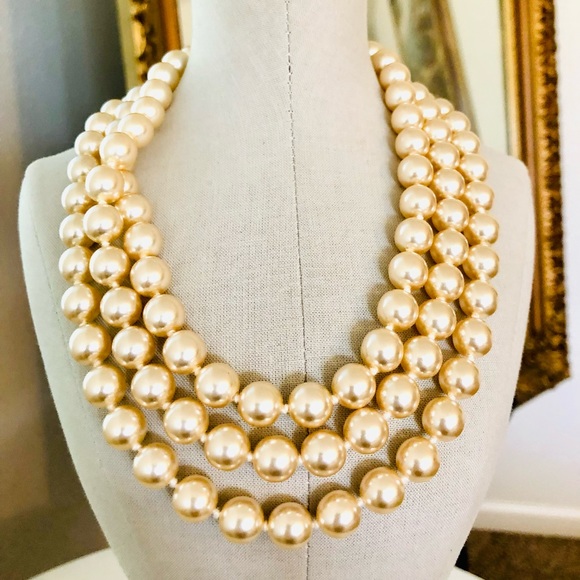 Vintage KENNETH J LANE Pearl Necklace - Picture 7 of 15